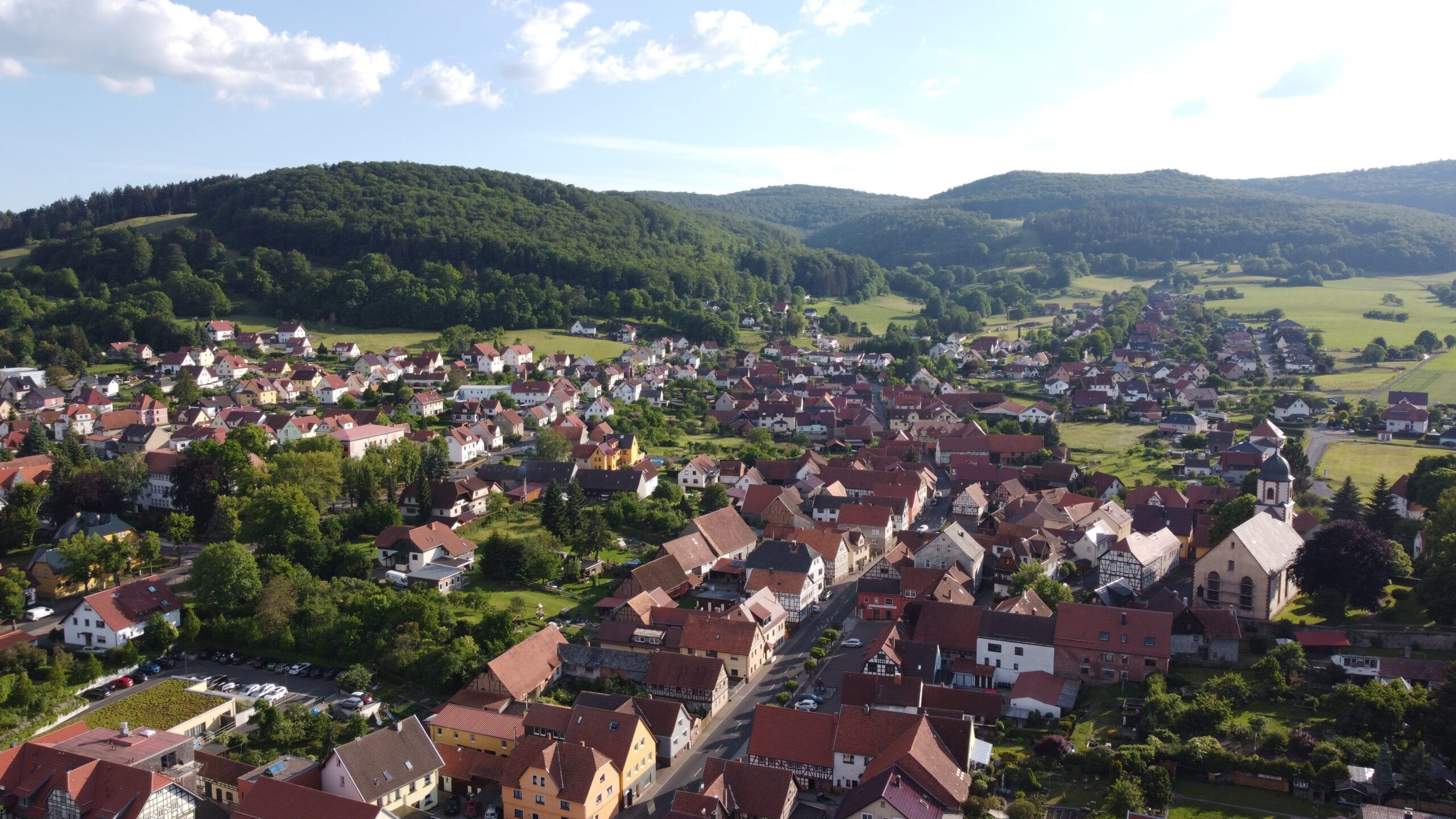Dermbach von oben 